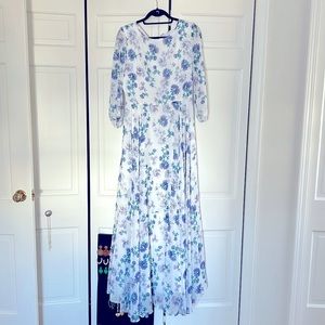 Yumi Kim Woodstock Dancing Lilac Floral Maxi dress XL